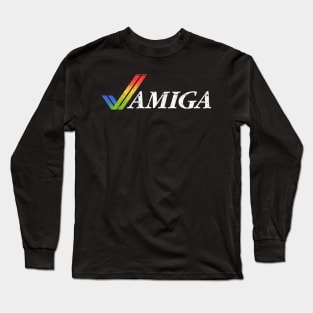 Commodore Amiga - Retro logo Long Sleeve T-Shirt